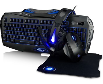 Trådlöst tangentbord belysta knappar