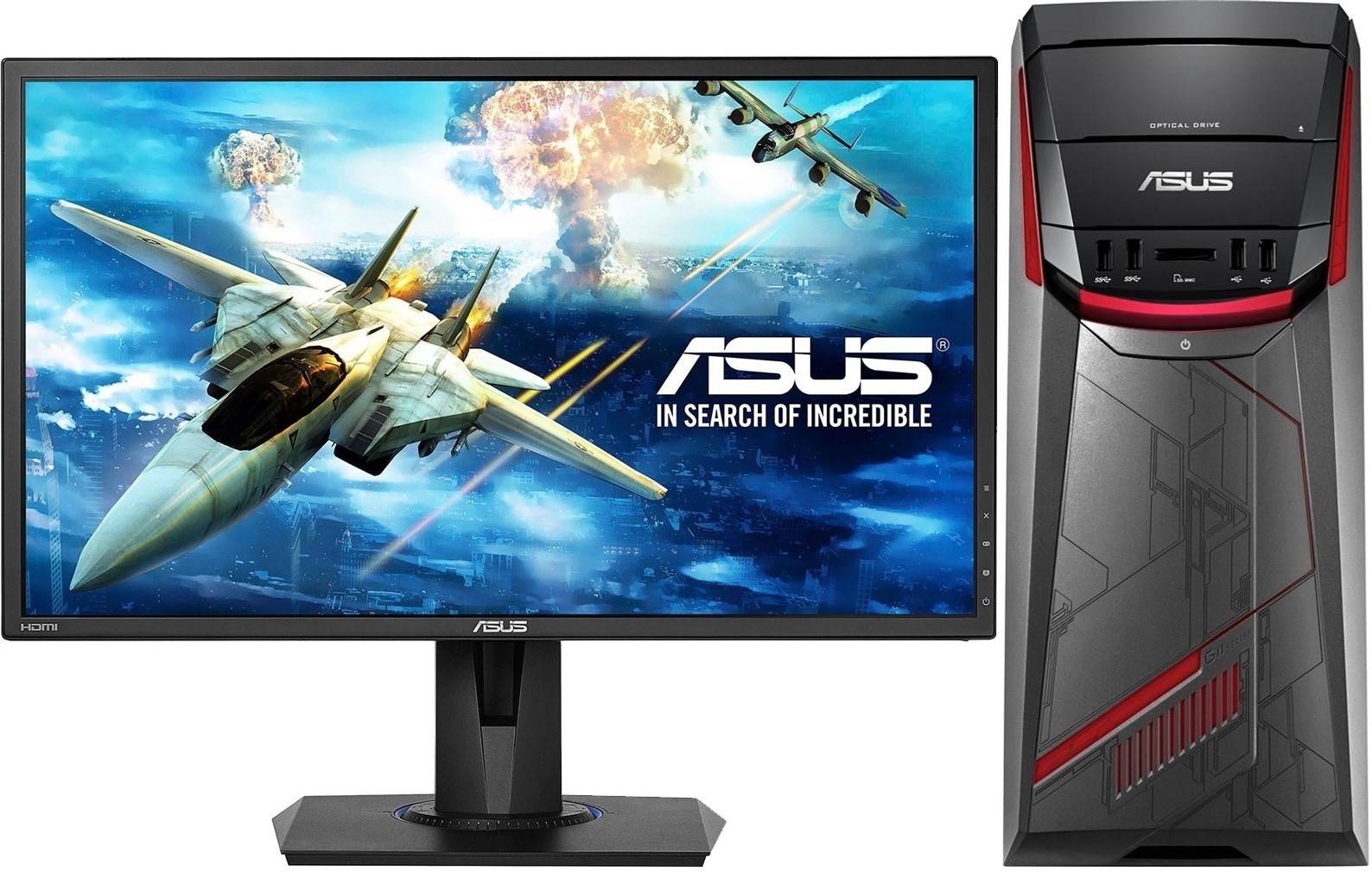 ASUS ASUS ROG G11CD K NR061T Gamingdator Med GTX1060 grafik Och En 24 