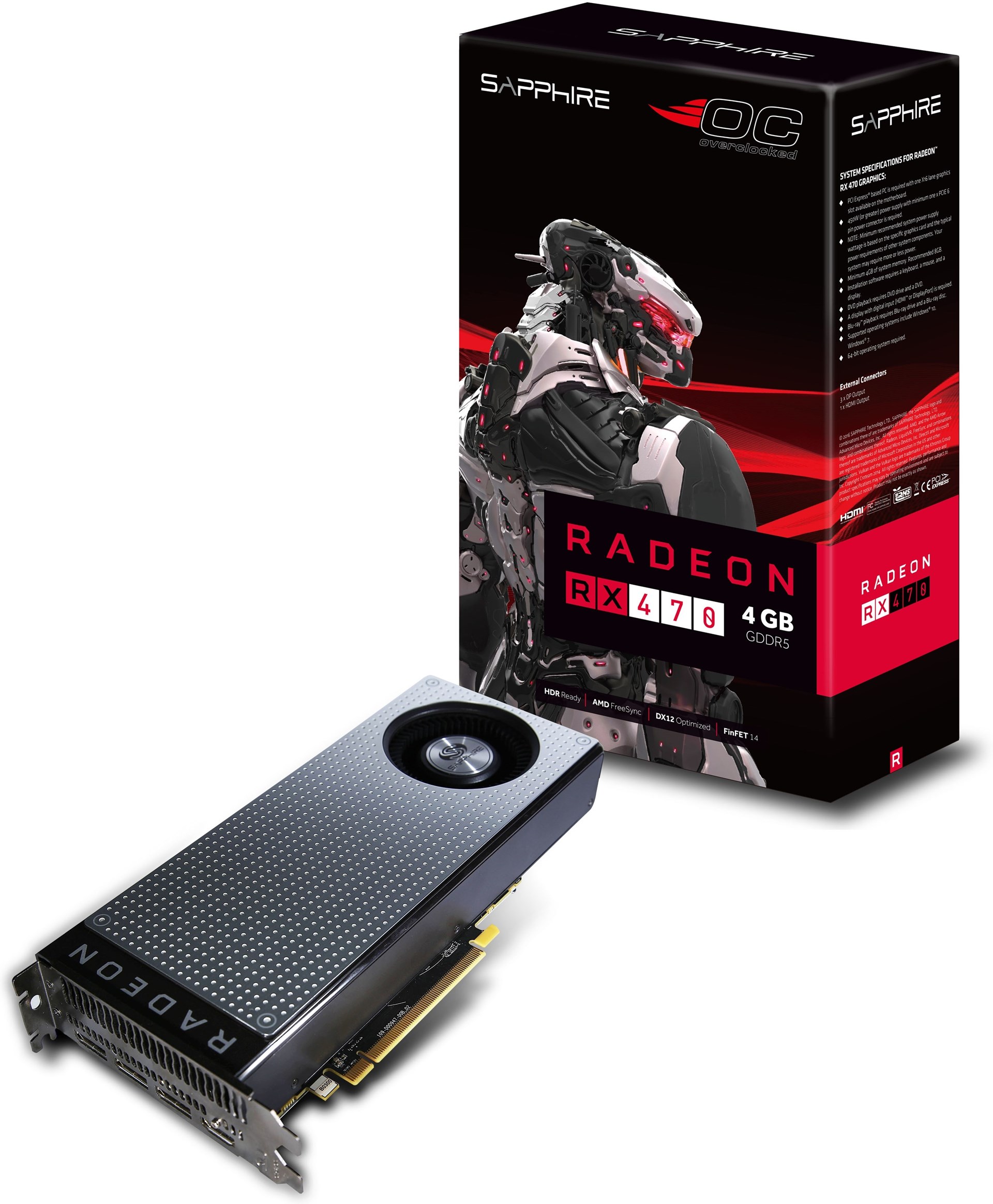 Sapphire Radeon RX 470 4G | NetOnNet