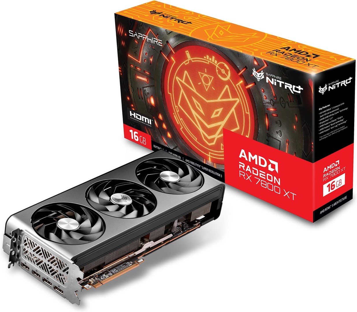 Scheda Video Sapphire Pure AMD Radeon RX 7800 XT 16GB GDDR6 - Per Gaming Ad Alta Prestazione - Foto 6