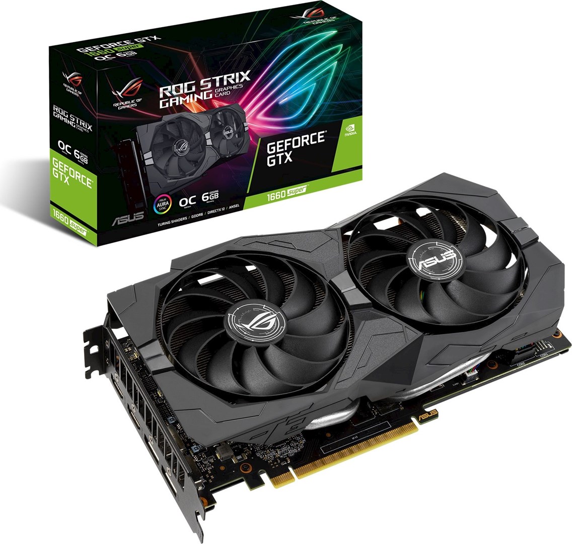 ASUS GeForce GTX 1660 Super ROG Strix Gaming OC... | NetOnNet