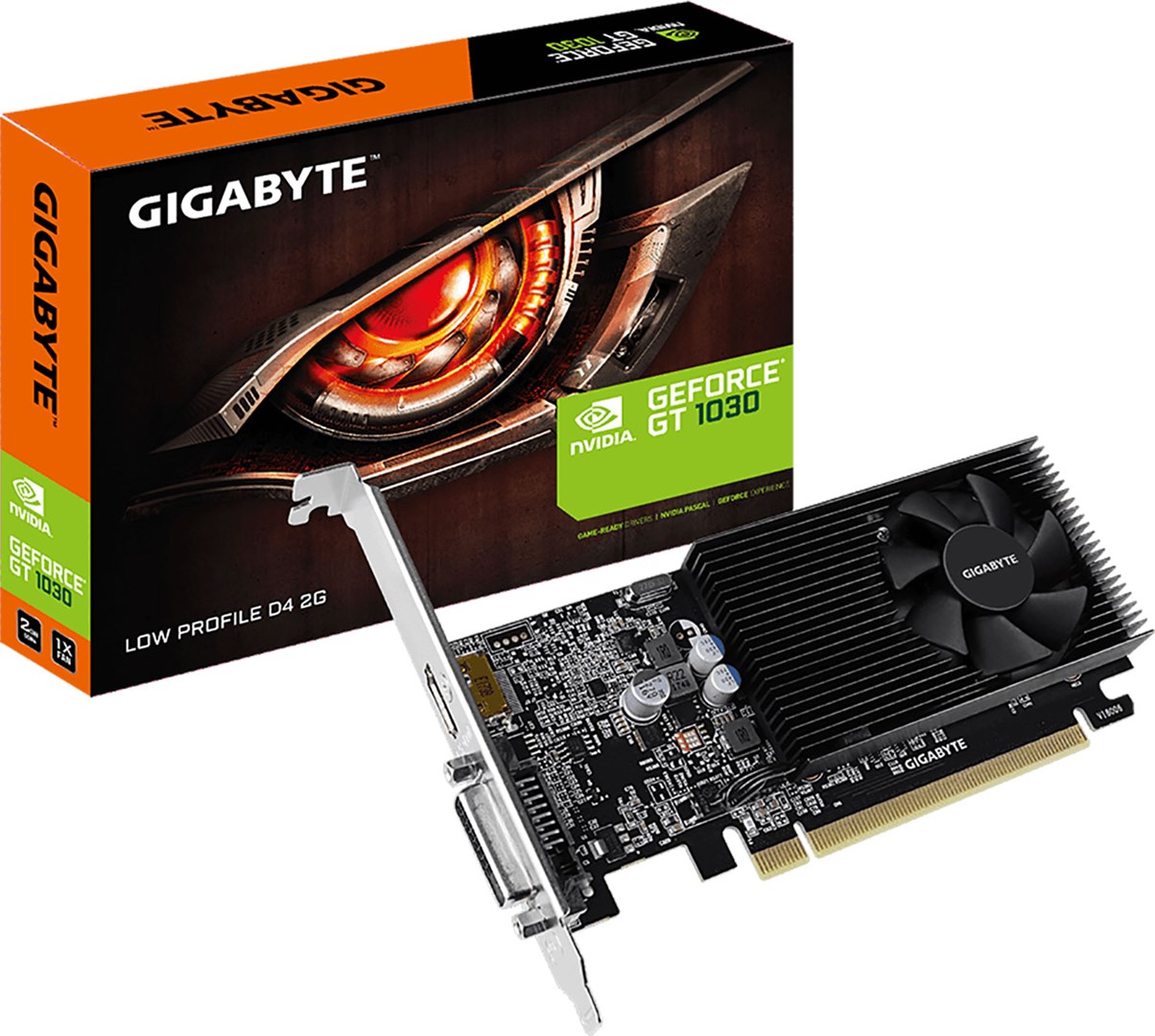 Gigabyte GeForce GT 1030 Low Profile D4 2G | NetOnNet