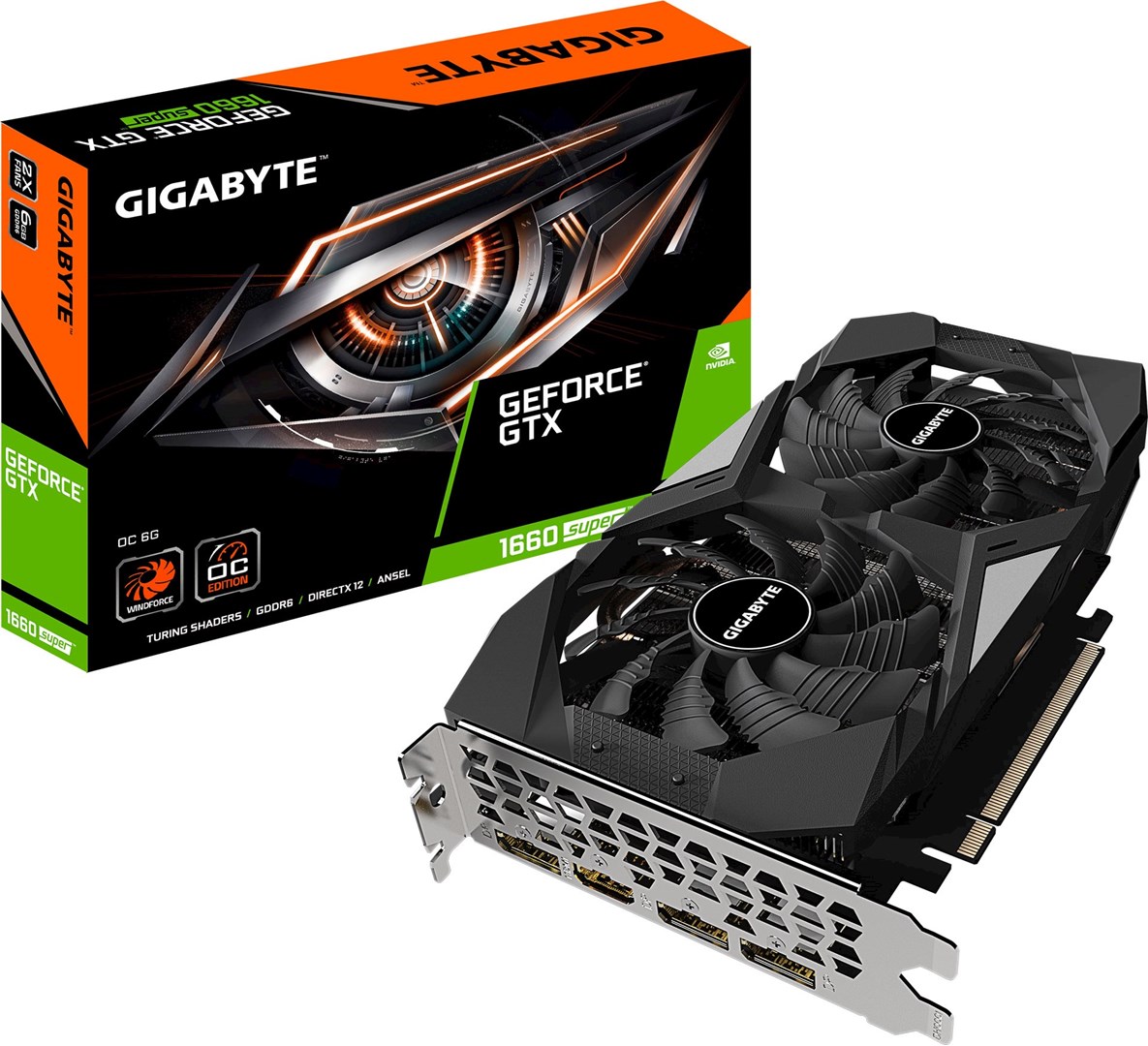 Gigabyte GeForce GTX 1660 SUPER OC 6G | NetOnNet