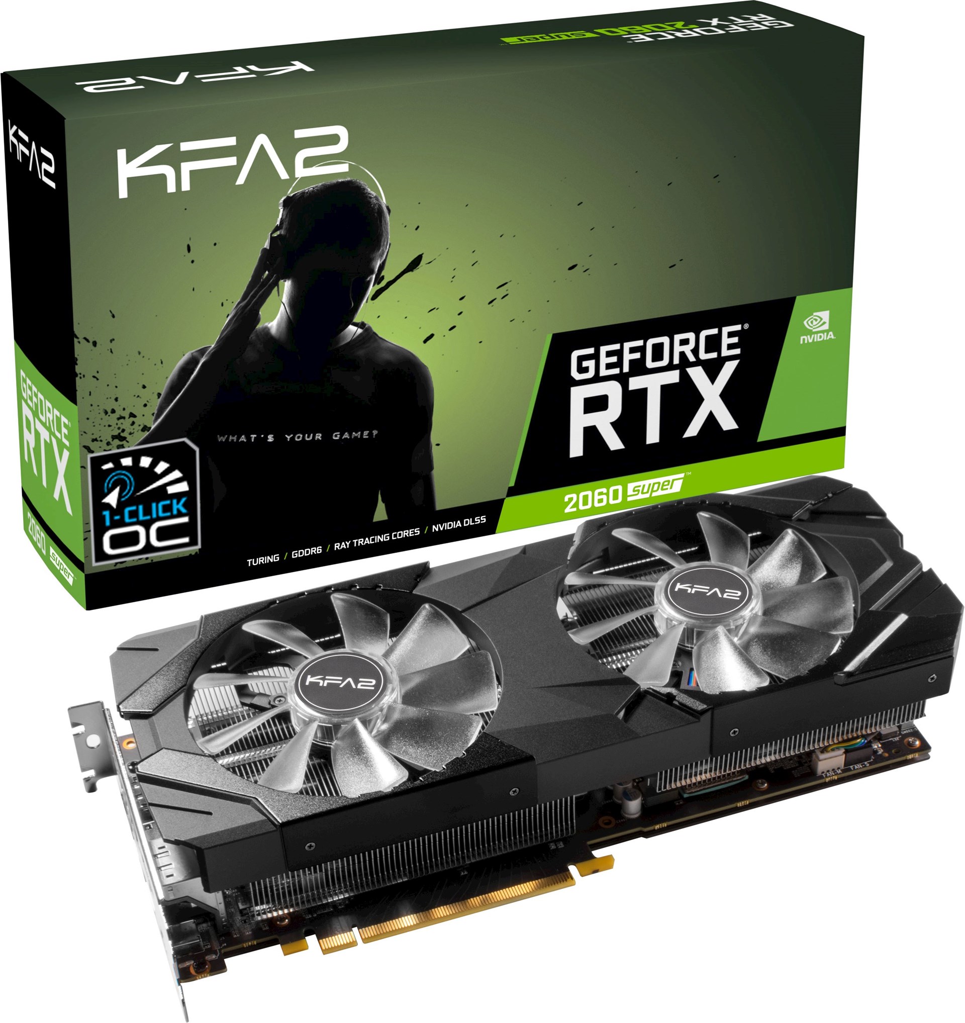 Kfa2 Geforce Rtx 2060 Super Ex 8gb 1 Click Oc Kfa2 Geforce Rtx