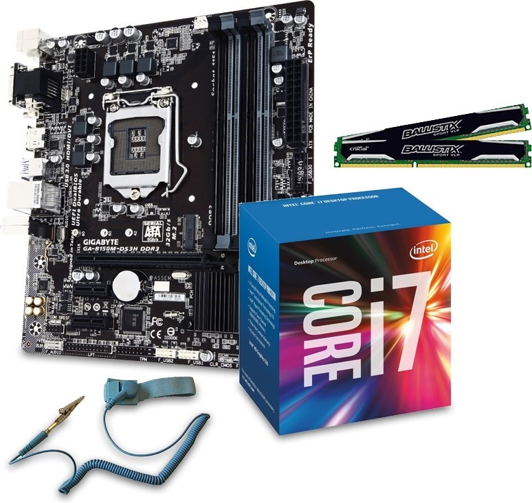 B150i progaming + i7 6700+ evga 750w CPU