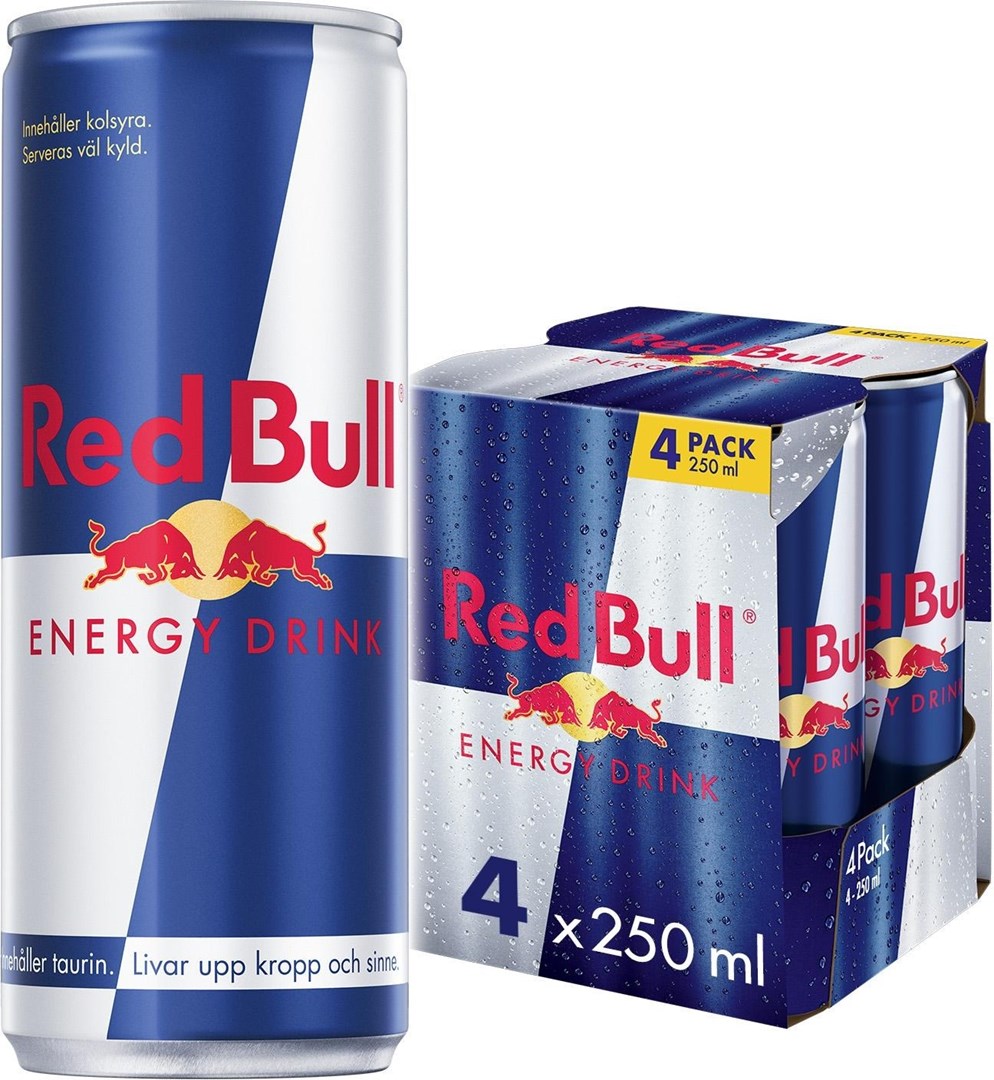Red Bull Red Bull 4pack Red Bull Energy Drink 250 ml 4pack
