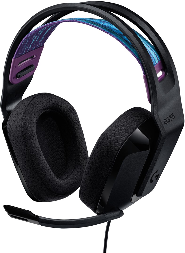 Logitech G335 Wired Gaming Headset Black