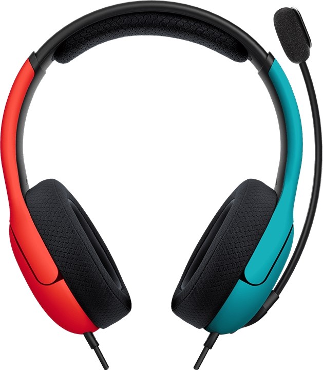 PDP LVL40 Wired Stereo Headset Joycon Blue/Red