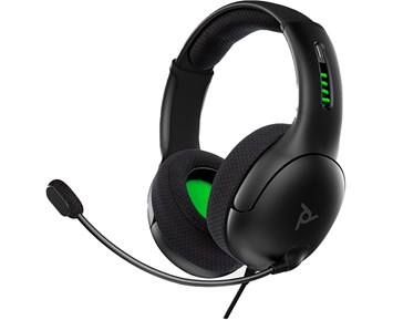 PDP LVL50 Wired Stereo Headset - Black