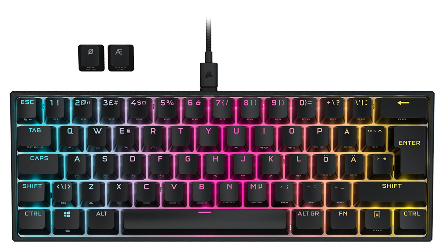 Corsair K65 RGB MINI 60 Mechanical Keyboard Re...