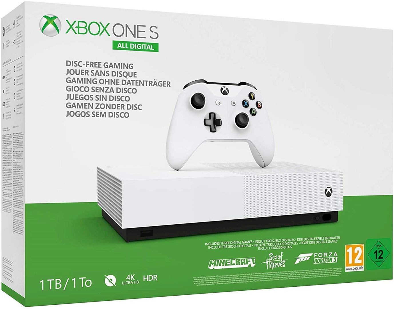 Microsoft XBOX ONE S ALLDIGITAL EDITION Xbox One S 1 TB All digital