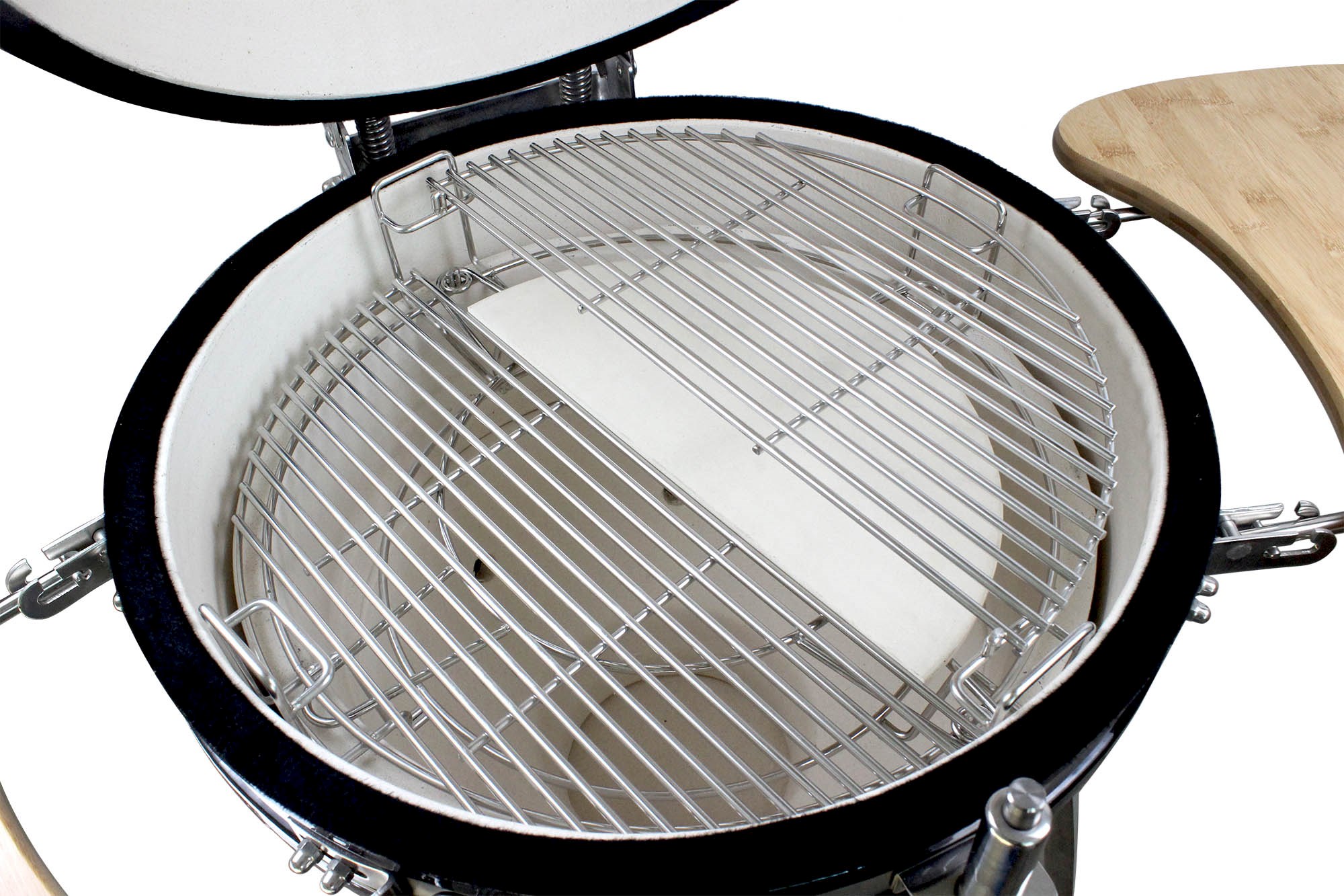 Austin and Barbeque AABQ 21" Kamado Half Moon C...