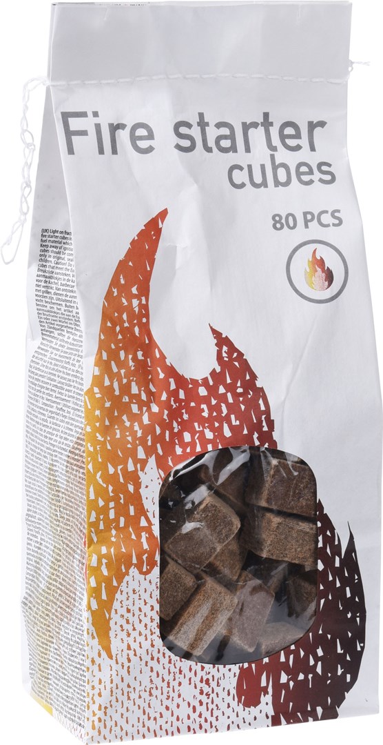 Fire starter cubes 80 pcs