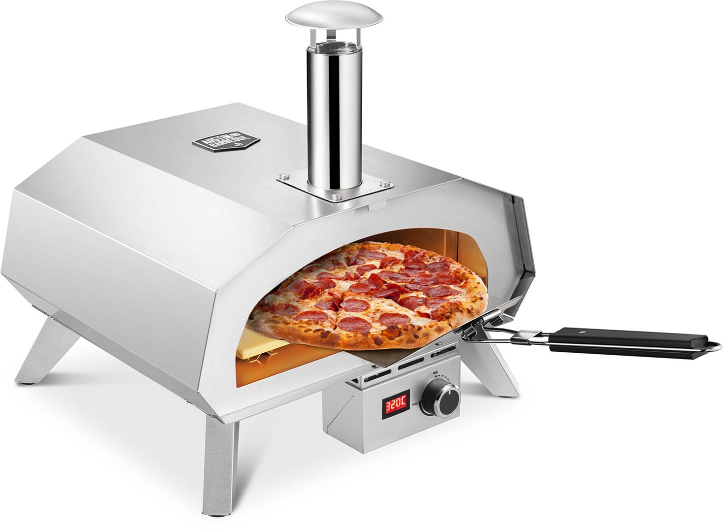 Austin and Barbeque AABQ Pizza Oven Electric 12...