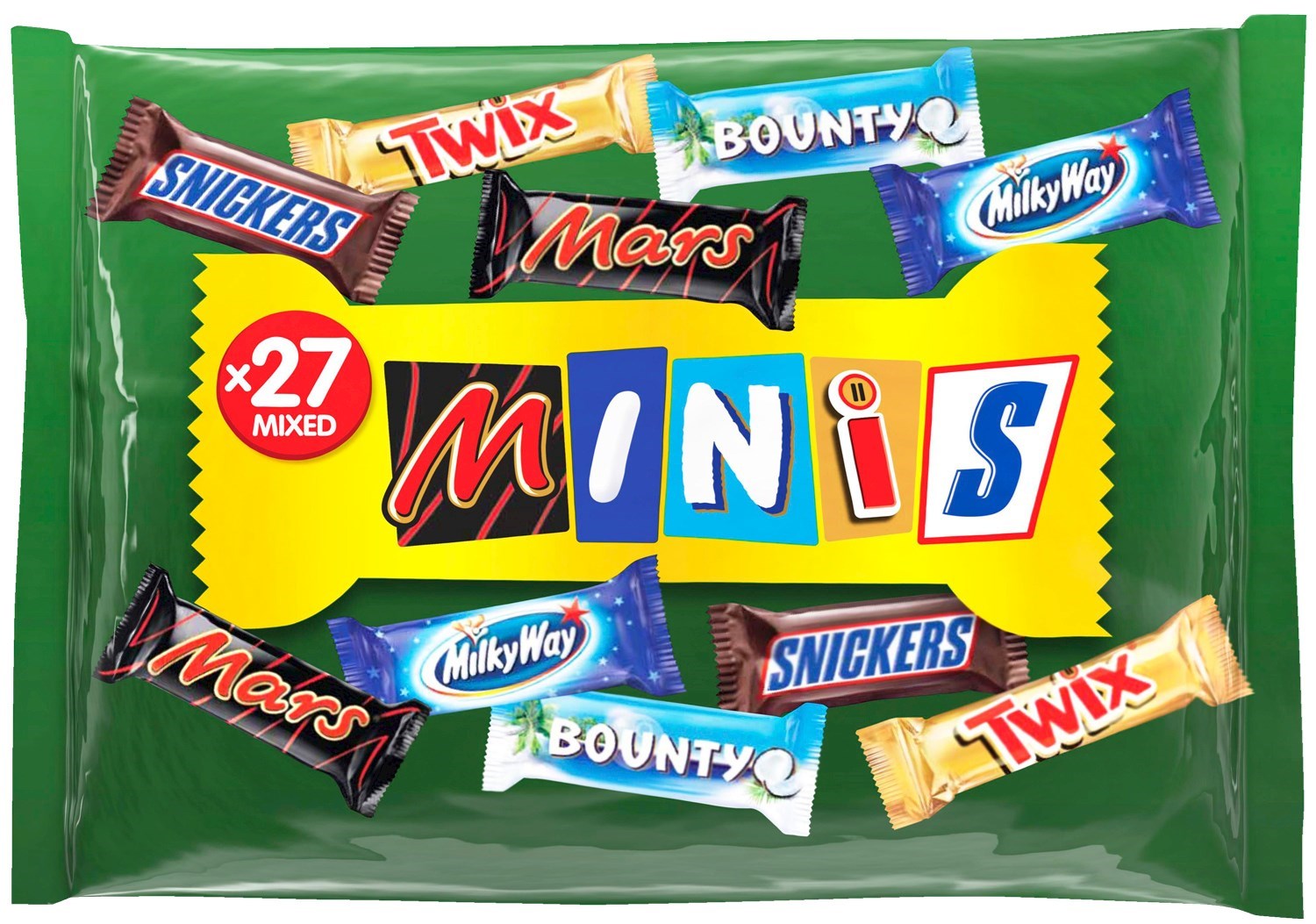 Snickers Mixed Minis Bag 535g