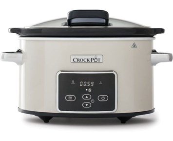 Crock-Pot 3,5L Timer, Offwhite
