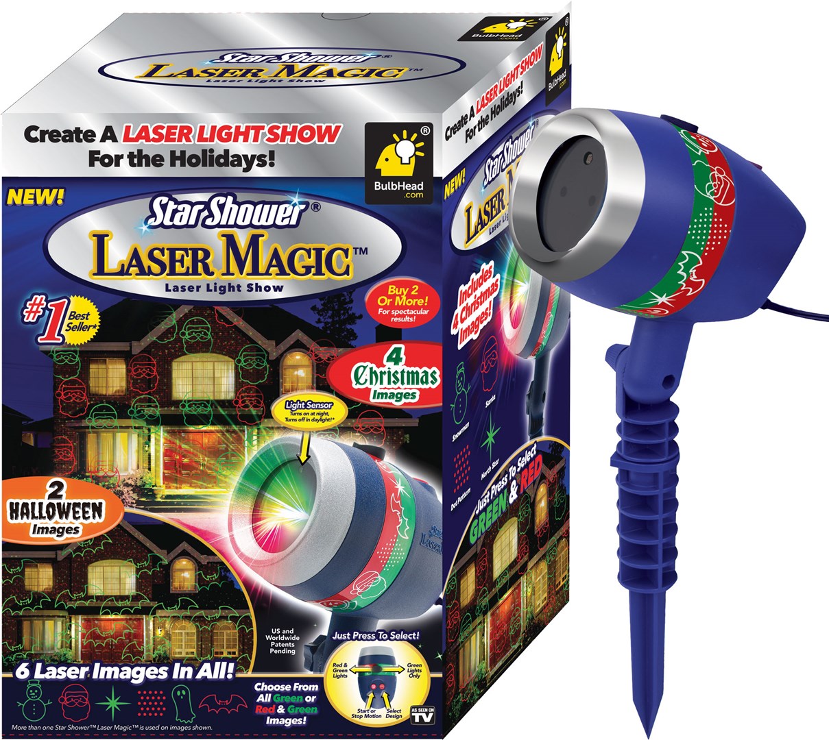 Laser Magic Star Shower
