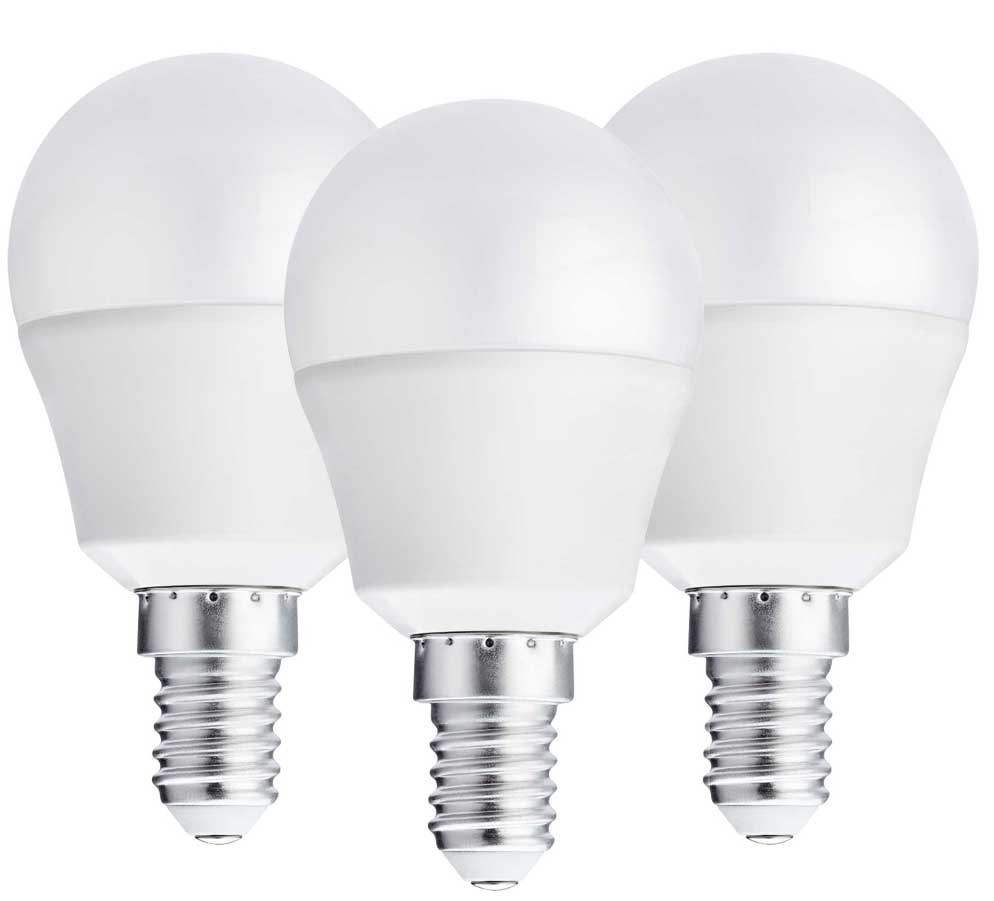 Andersson LED bulb E14 G45 3W 2700K 250LM 3pac...