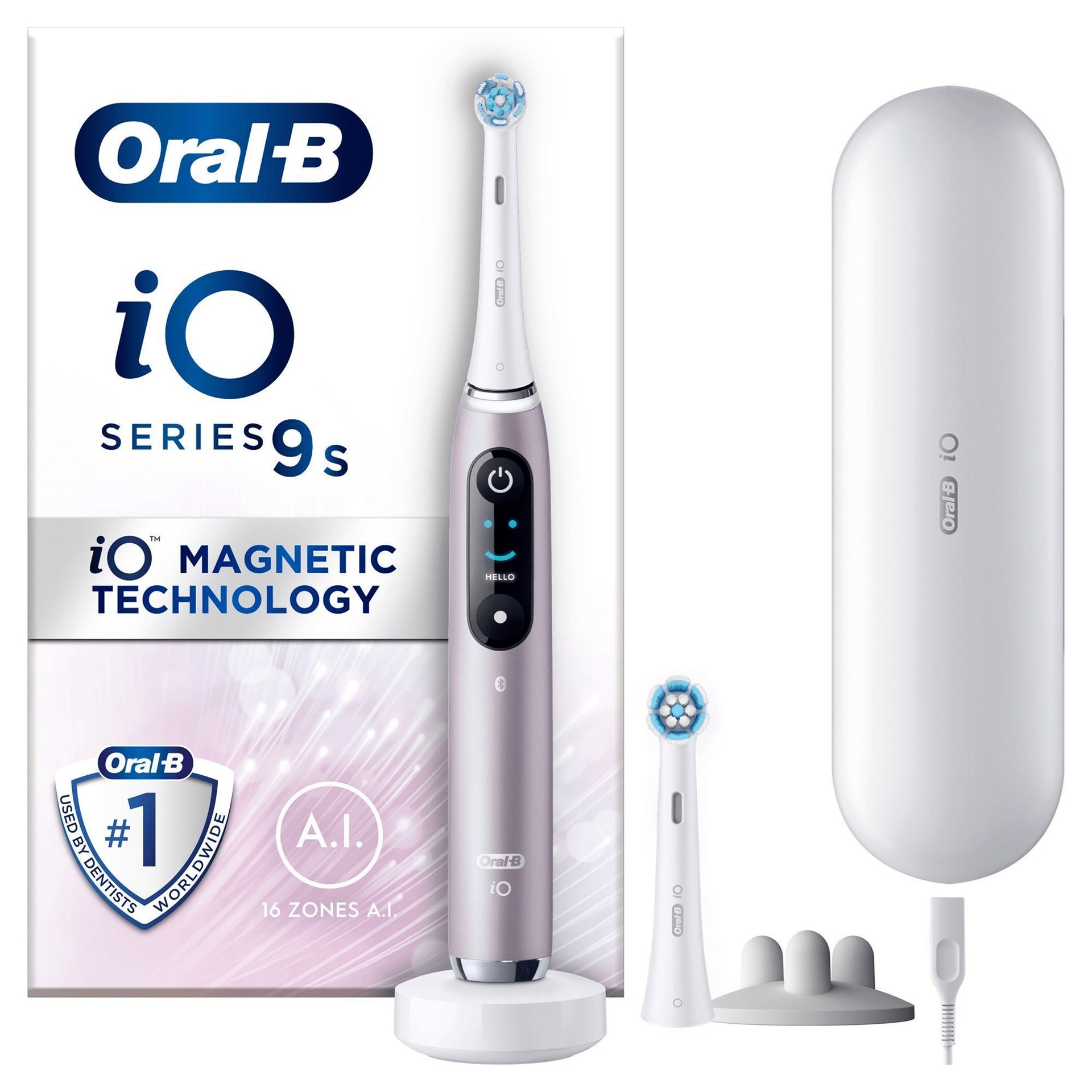 Oral-B iO9s Series 9S - Rose Quartz | NetOnNet