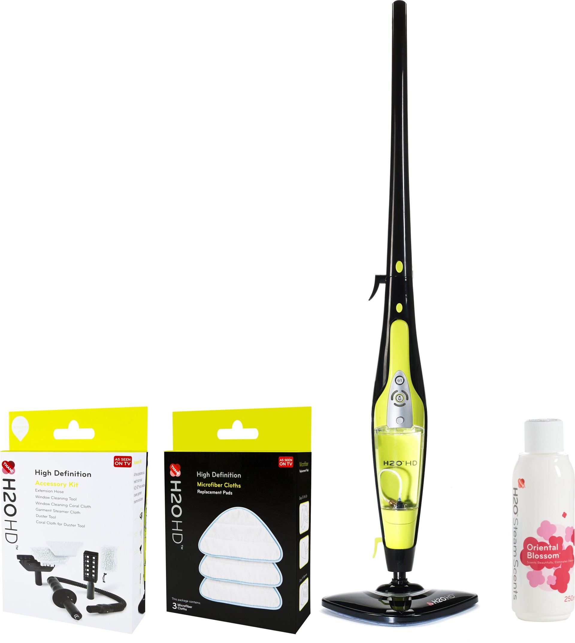 H2O Mop HD + Komplett Tillbehörspaket Oriental Blossom H2O Mop HD