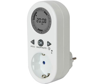Digital timer vägguttag