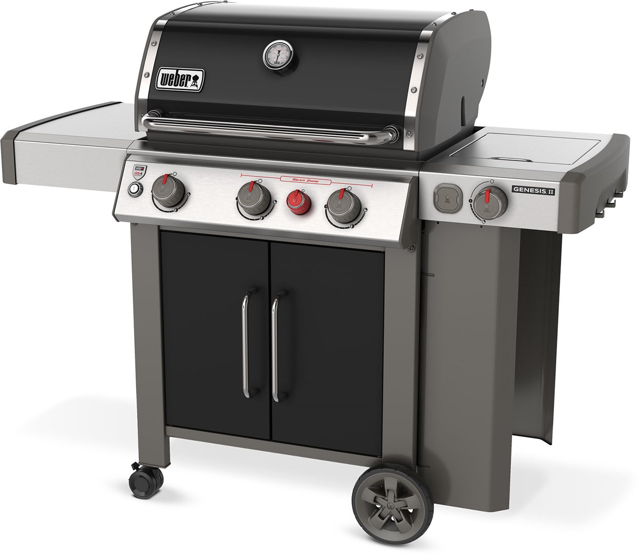 Weber Genesis® II EP-335 GBS Gasolgrill - Kraftfull gasolgrill med tre effektiva brännare