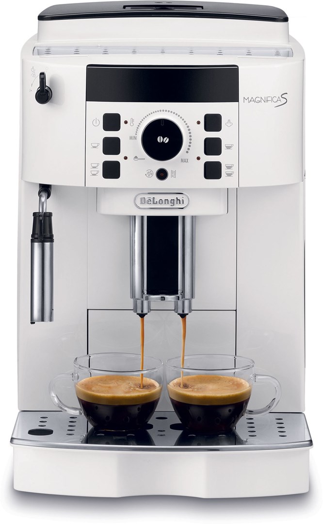Delonghi Magnifica S ECAM 21.117.W - Automatisk espressomaskin som