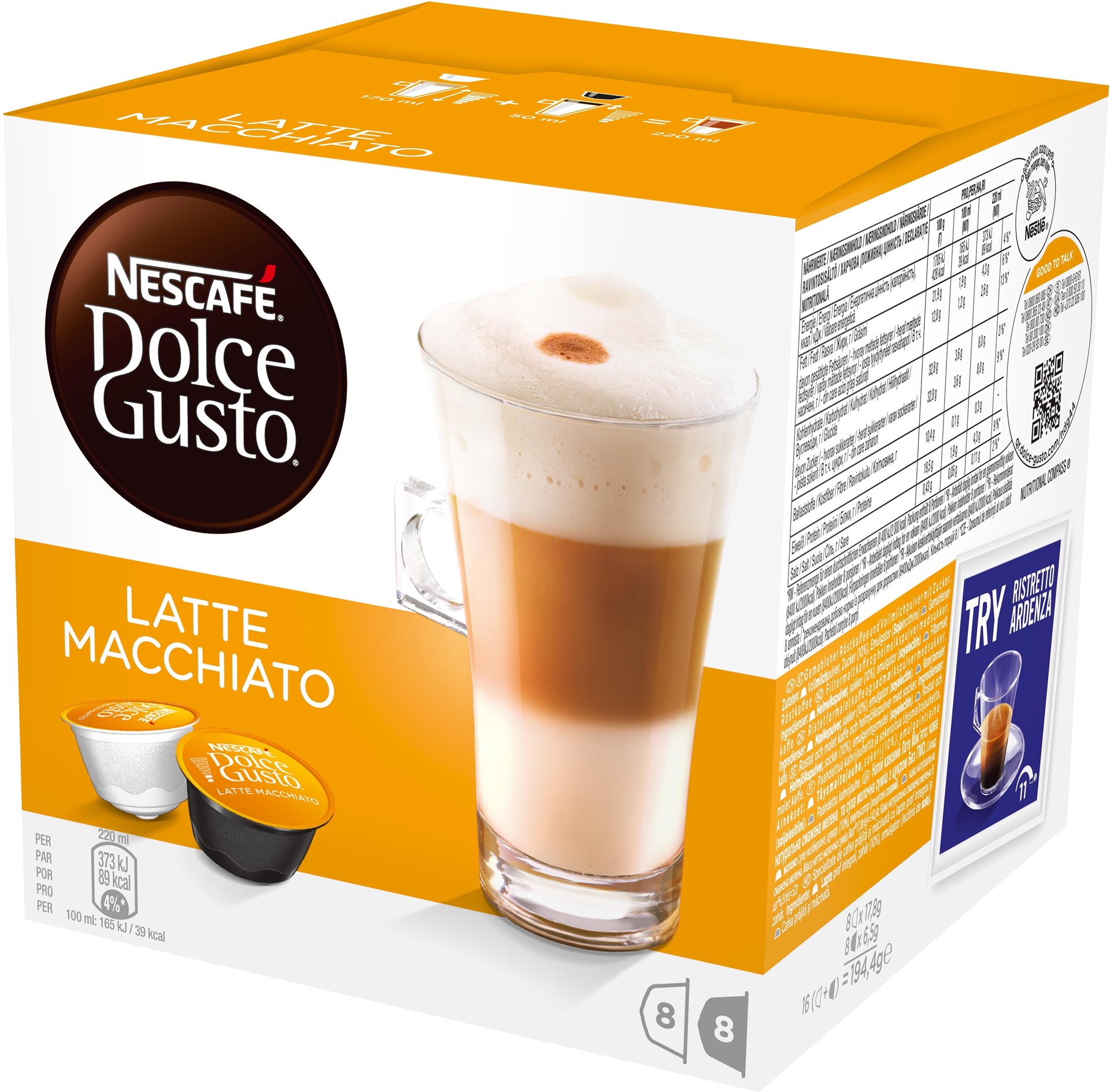 Dolce Gusto Latte macchiato Latte Macchiato kaffekapsel