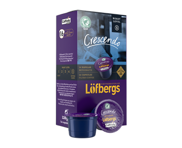 Kafferosteriet Löfbergs Crescendo Kaffekapslar - Crescendo kaffekapslar