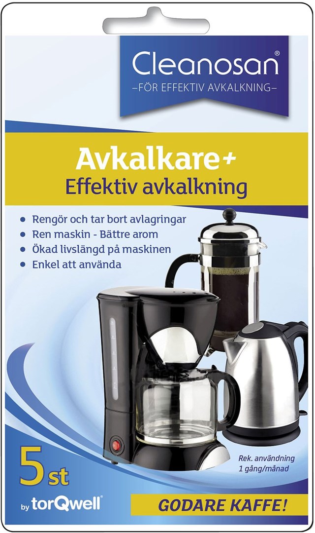 Cleanosan Decalcification for coffee makers 5pcs Avkalkningstabletter