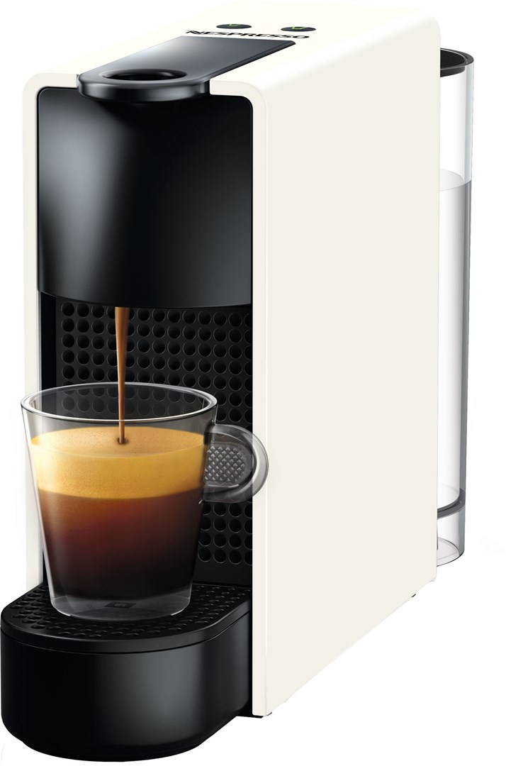 Nespresso Essenza Mini C30 White Kompakt espressomaskin för stor