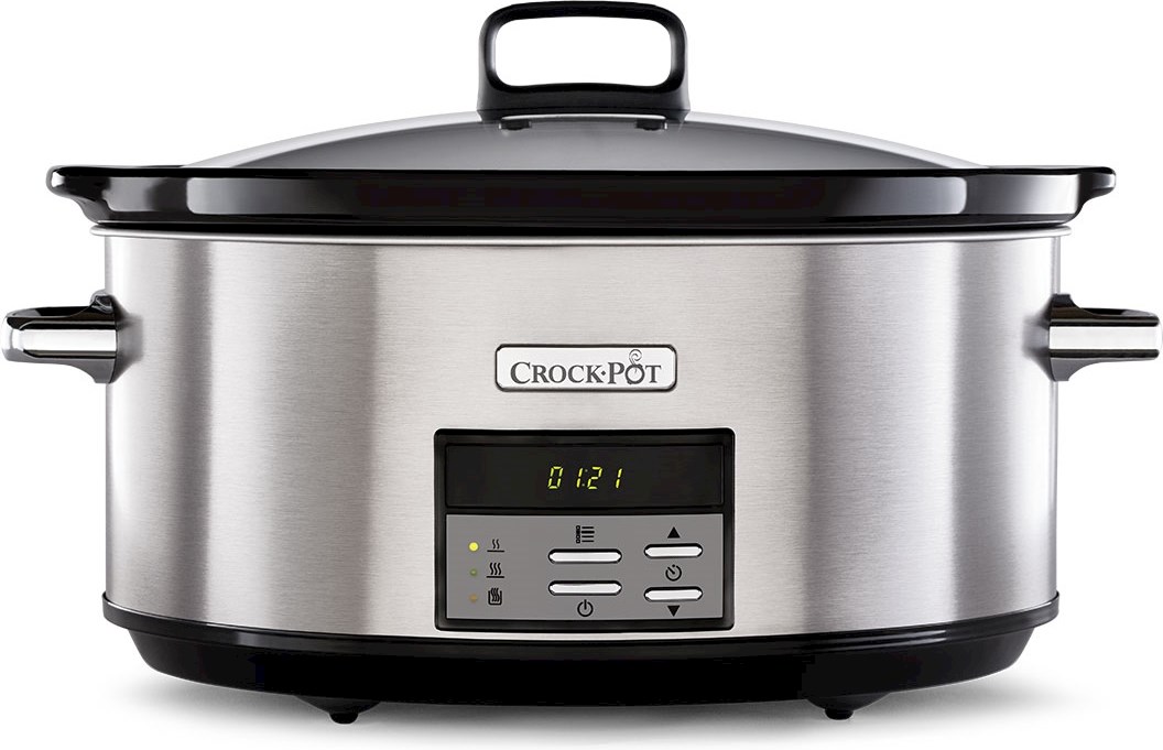 CrockPot 7,5 L Timer 7,5 liters slow cooker med timerfunktion