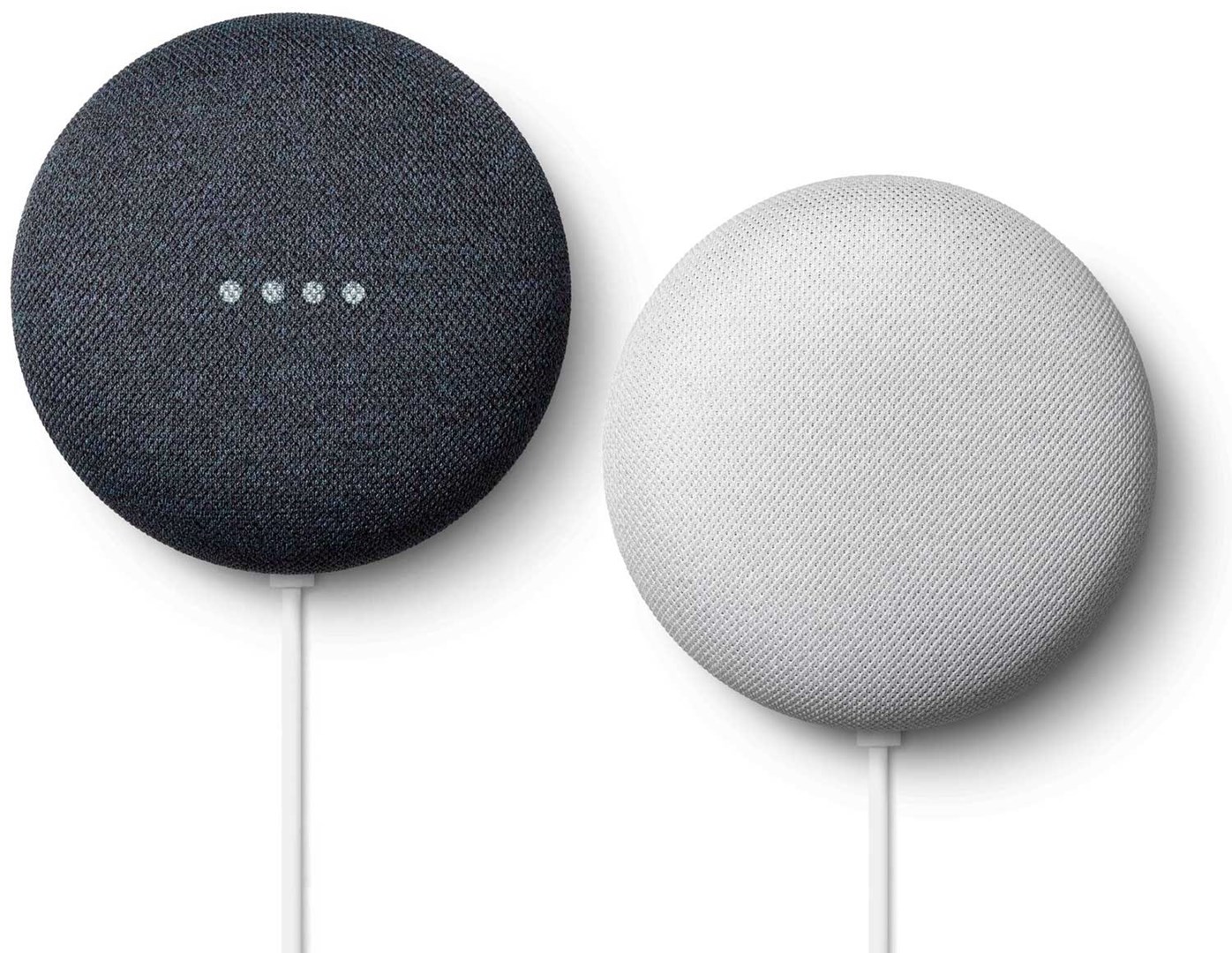 1 Google Nest Mini Chalk Och Charcoal 2nd Generation 2st Google