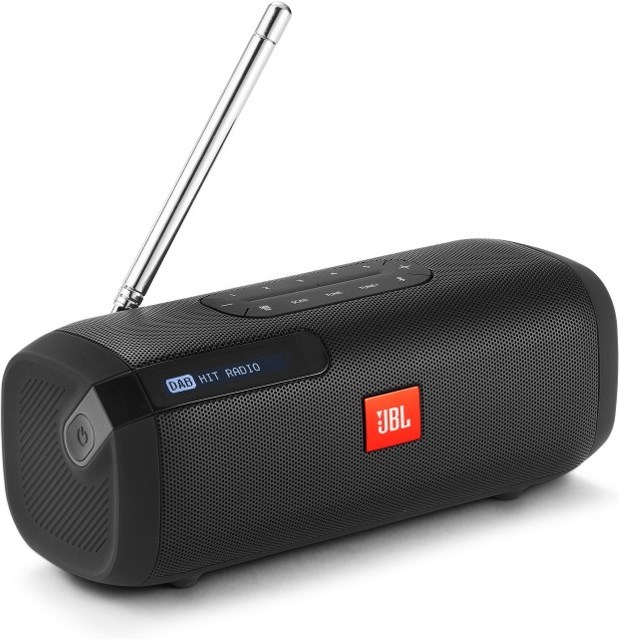 JBL Tuner Black Trådlös Bluetoothhögtalare med digital radio funktion