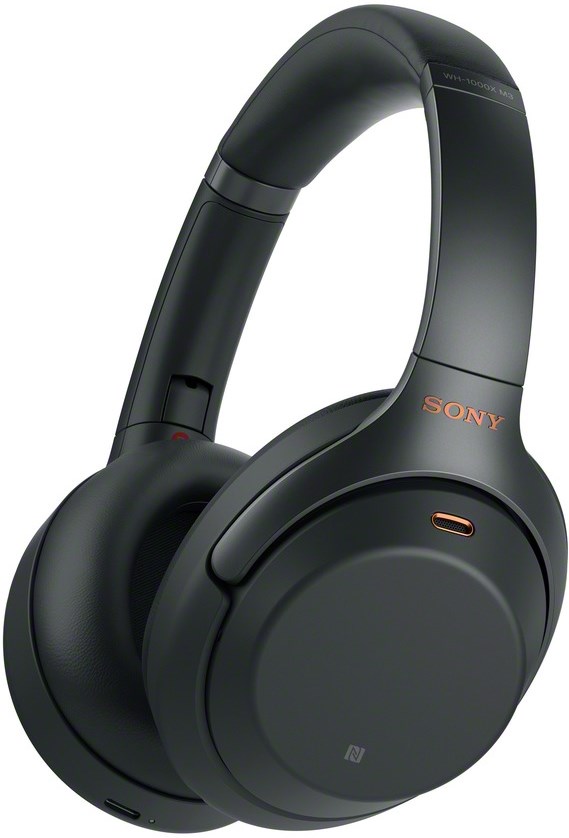 Sony WH-1000XM3 - Black - Trådlösa hörlurar med avancerad brusreducering