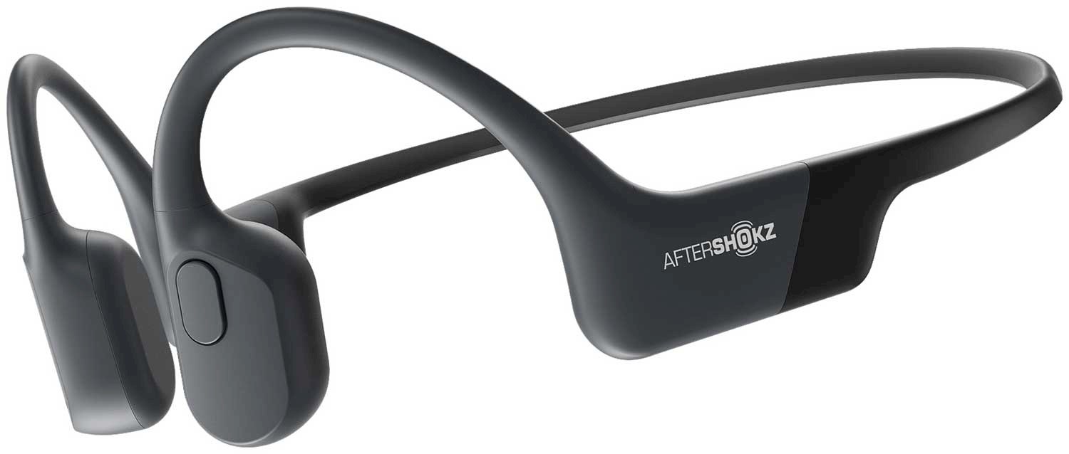 Aftershokz Aeropex - Cosmic Black - Trådlösa sporthörlurar med