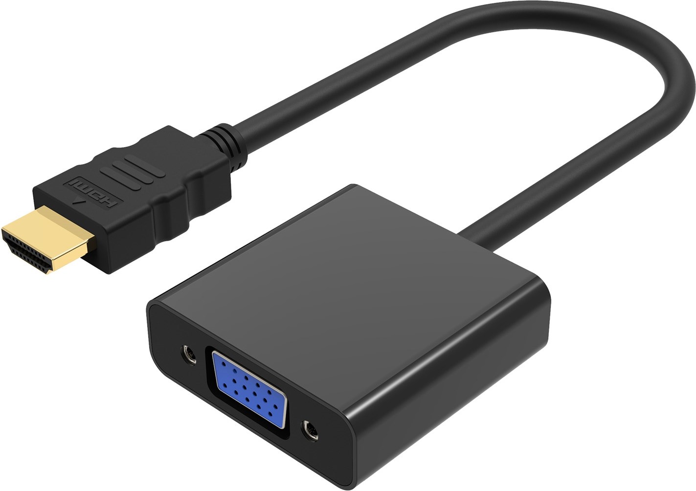 Andersson HDMI M VGA F HDMI till VGAadapter med 3,5 mmutgång