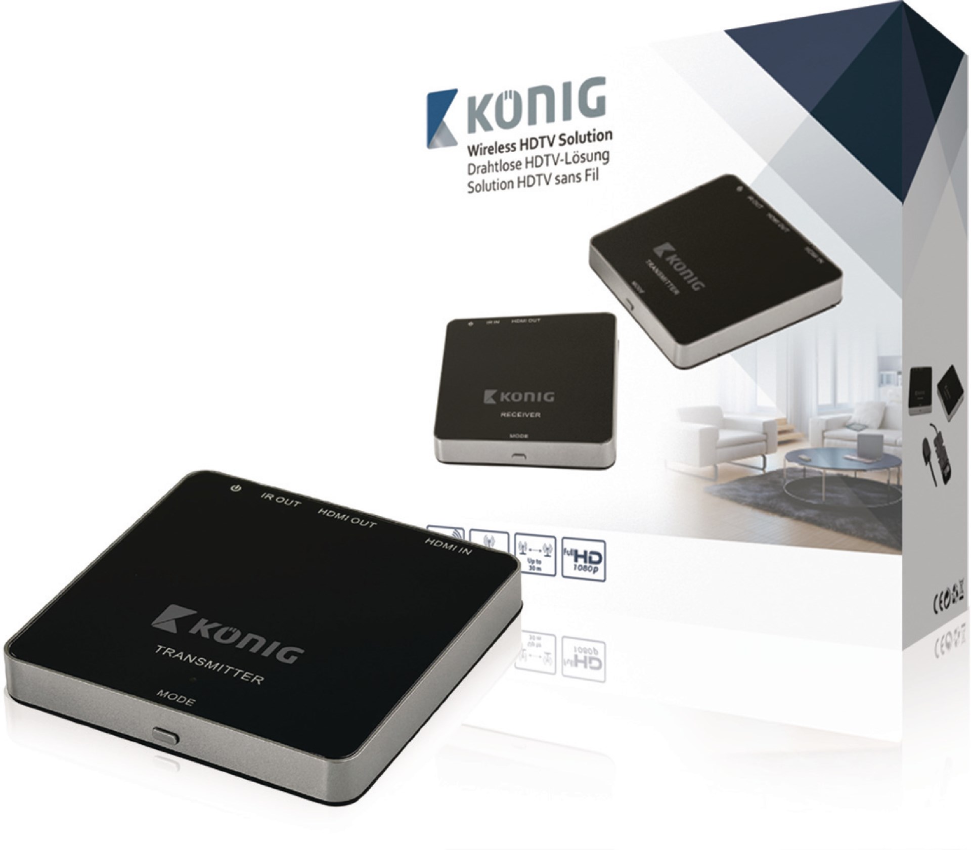 Tradlosa Sandare For Hdmi Signaler