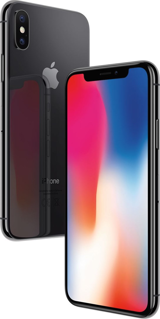Apple Iphone X 64gb Space Grey Iphone X Heltackande Skarm Och Face Id