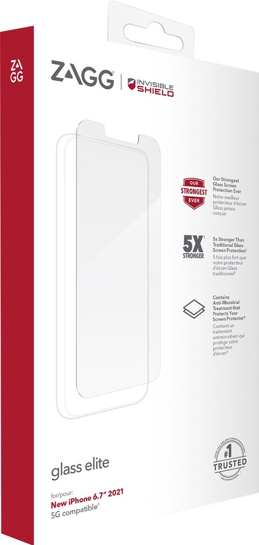 InvisibleShield Glass Elite+ Apple iPhone 13 Pr...