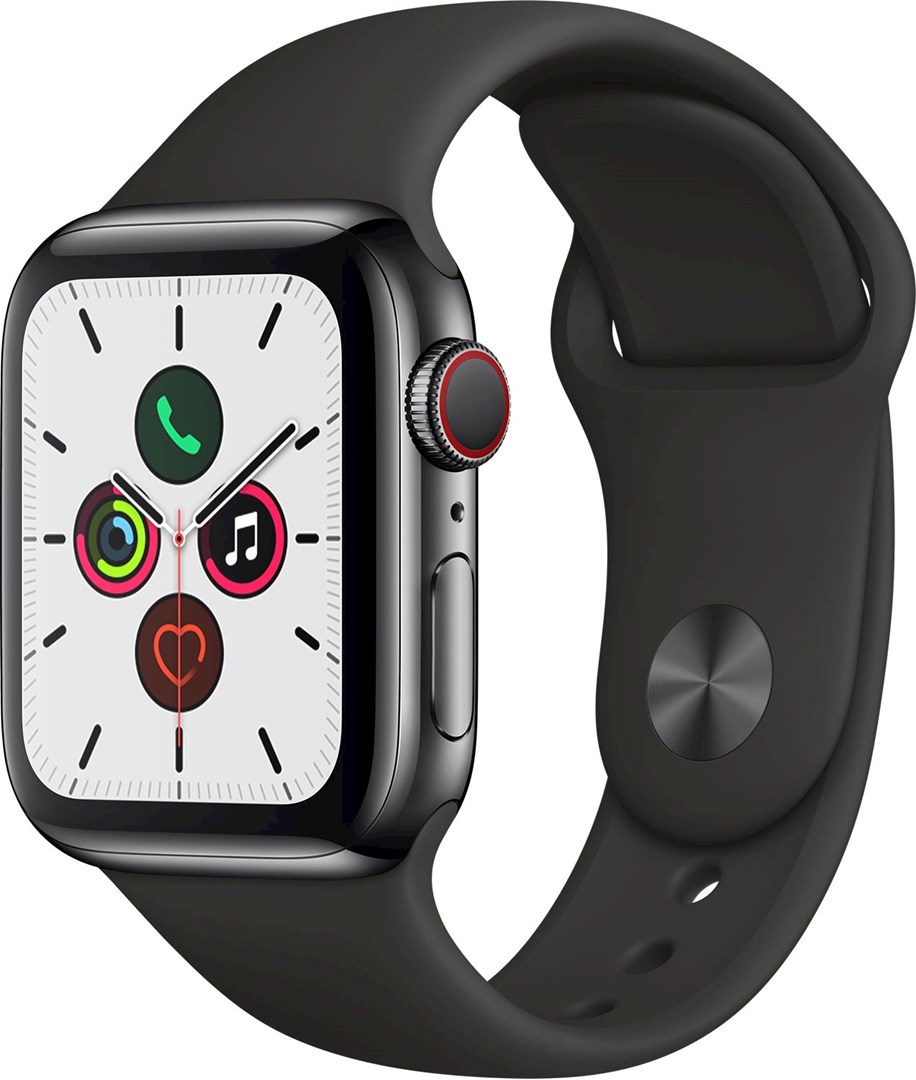 Apple Watch Series 5 GPS + Cellular, 40mm Space | NetOnNet