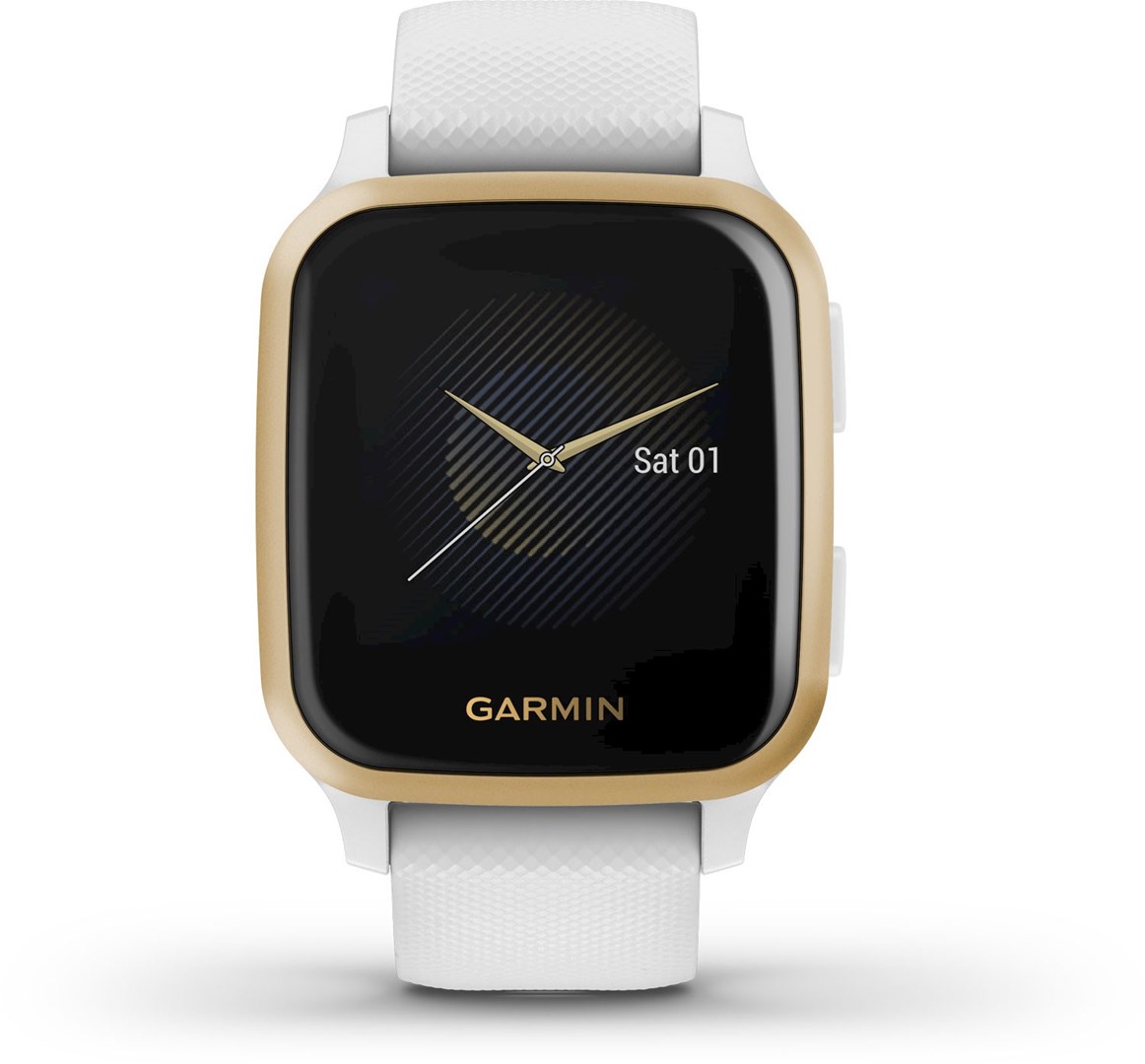 Garmin Venu Sq, White/Light Gold