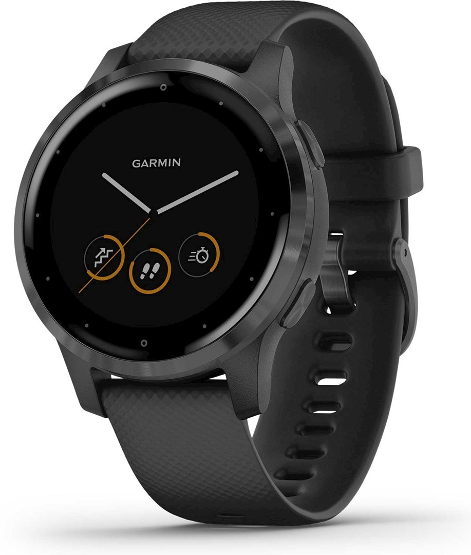 Garmin Garmin vivoactive 4S Black with Slate Hardware Multisport GPS Watch 