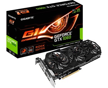 Gigabyte GeForce GTX 1060 G1 ROCK 6G