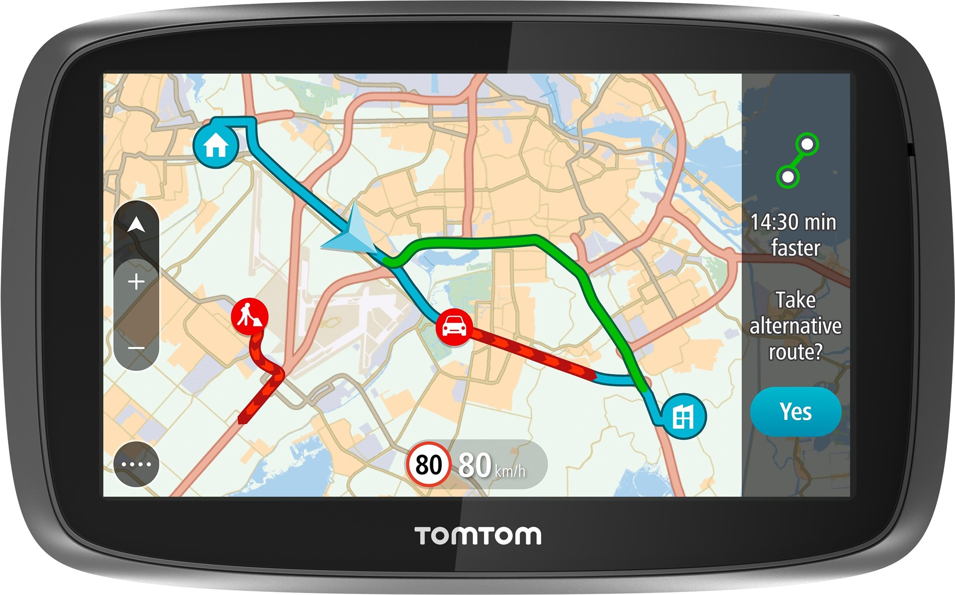 TomTom GO 5000 Live Europe Kvalitativ 5tums GPS med 3Dbilder