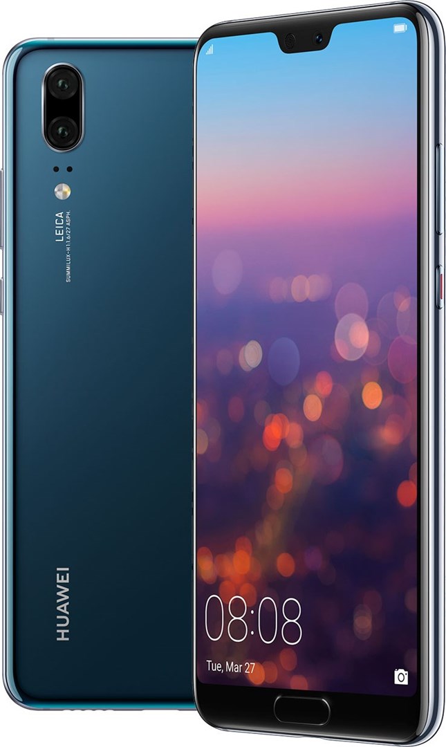 Huawei P20 64GB Blue - Smartphone med Leica dubbelkamera och FullView ...