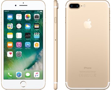 Apple Iphone 7 Plus 128gb Gold Iphone 7 Plus Med Dubbel Kamera Och Video I 4k