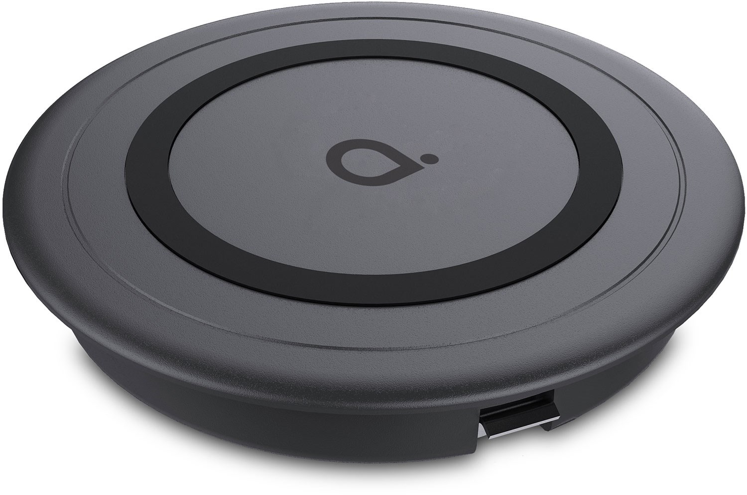 Andersson Wireless charger furniture black Trådlös snabbladdare för