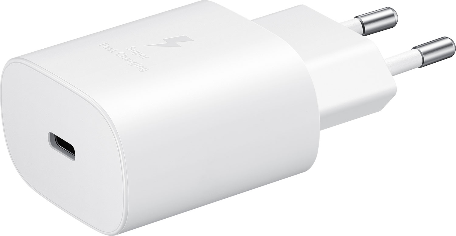 Samsung 25W Travel Adapter White 25 W väggladdare för USBC