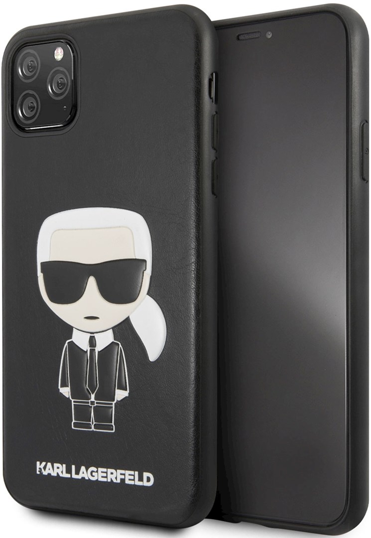 Karl Lagerfeld TPU Case Ikonik Karl Black for Apple iPhone 11 Pro Max